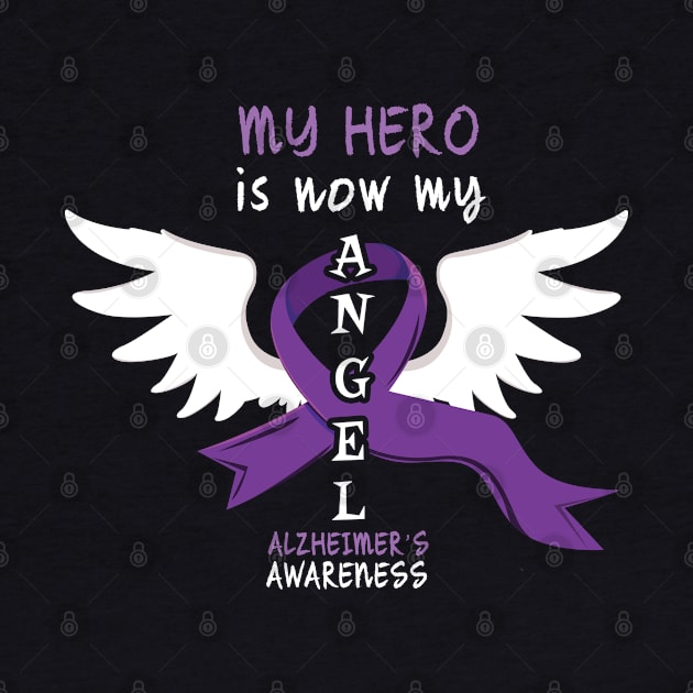 Hero Angel End Alzheimer Alzheimers Awareness by CrissWild